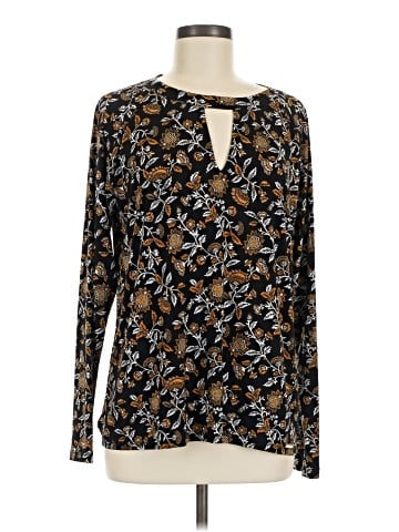 MICHAEL Michael Kors Long Sleeve Blouse (view 1)
