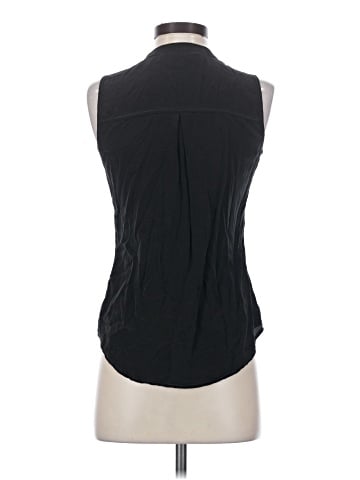 Max Studio Sleeveless Silk Top (view 2)