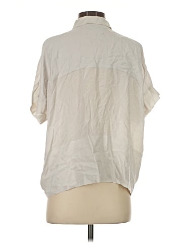 Everlane Short Sleeve Silk Top (view 2)