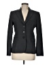 Elie Tahari Houndstooth Gray Wool Blazer Size 6 - photo 1