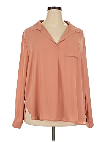 Timing Long Sleeve Blouse (view 1)
