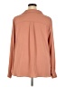 Timing 100% Polyester Tan Long Sleeve Blouse Size 2X - photo 2