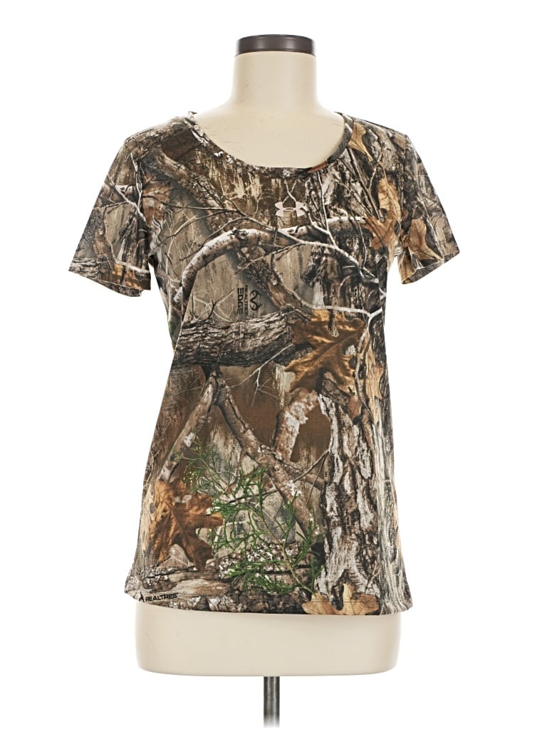 Pre-owned Threadbare Short Sleeve T-shirt In Brown