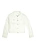 Gap 100% Cotton White Denim Jacket Size L (kids) - photo 1