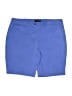 Talbots Solid Blue Shorts Size 16 - photo 1