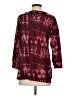 French Laundry Tie-dye Burgundy Pullover Sweater Size S - photo 2