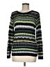 Jones New York Sport Print Black Pullover Sweater Size M - photo 1