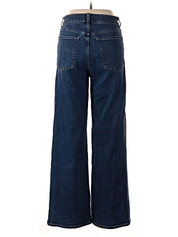 Madewell The Wide-Leg Jean in Super Stretch Denim (view 2)