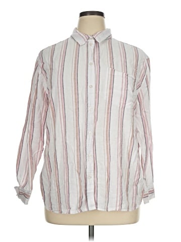 Gap Long Sleeve Button-Down Shirt (view 1)