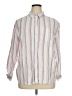 Gap Stripes White Long Sleeve Button-Down Shirt Size XL - photo 1