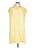 Ninety 100% Polyester Yellow Casual Dress Size L - photo 1