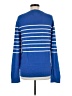 Aeropostale 100% Cotton Stripes Blue Pullover Sweater Size M - photo 2