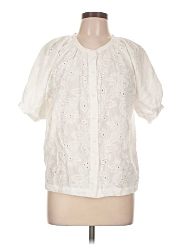Elie Tahari Short Sleeve Blouse (view 1)