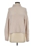 Express 100% Nylon Solid Tan Turtleneck Sweater Size XS - photo 1