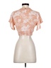 Roxy Orange Short Sleeve Top Size S - photo 2