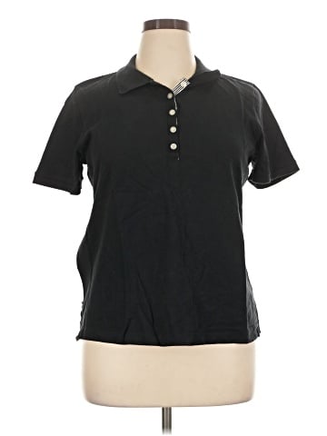 Jones New York Signature Short Sleeve Polo (view 1)