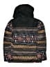 Roxy Girl 100% Polyester Print Black Jacket Size 16 - photo 2