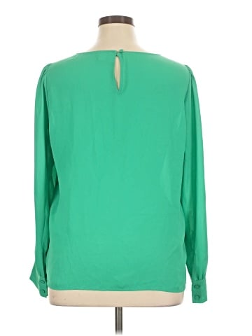 J.Crew Factory Store Long Sleeve Blouse (view 2)