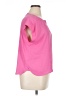 Ann Taylor 100% Polyester Pink Short Sleeve Top Size XL (petite) - photo 4