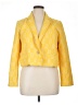 Ann Taylor Chevron-herringbone Yellow Blazer Size 16 (petite) - photo 1