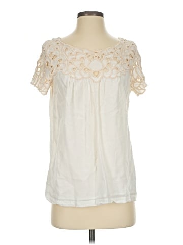 French Connection Short Sleeve Blouse (view 1)