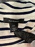 Halogen 100% Polyester Stripes Ivory Short Sleeve T-Shirt Size XXL - photo 7