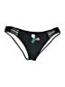 Cupshe 100% Polyester Graphic Black Swimsuit Bottoms Size XXL - photo 1