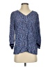 Boden Blue 3/4 Sleeve Blouse Size 4 - photo 1