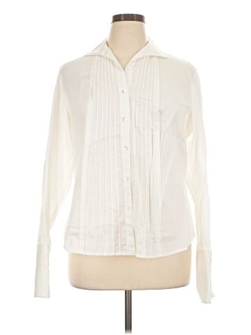 Jones New York Signature Long Sleeve Polo (view 1)