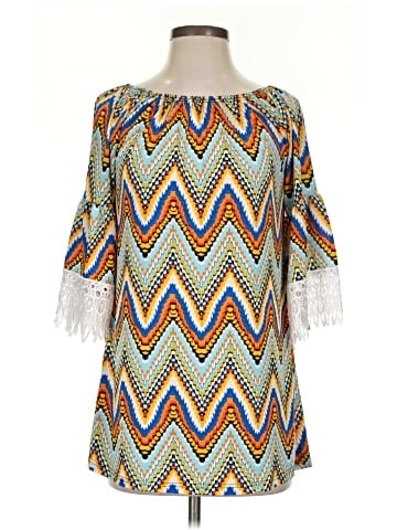 Win Win 3/4 Sleeve Top (view 1)