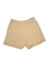 Unbranded Solid Tan Khaki Shorts Size M - photo 2