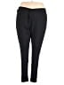 Roaman's Solid Black Active Pants Size 22 (1X) - photo 1