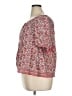 Max Studio Red Short Sleeve Blouse Size XL - photo 5
