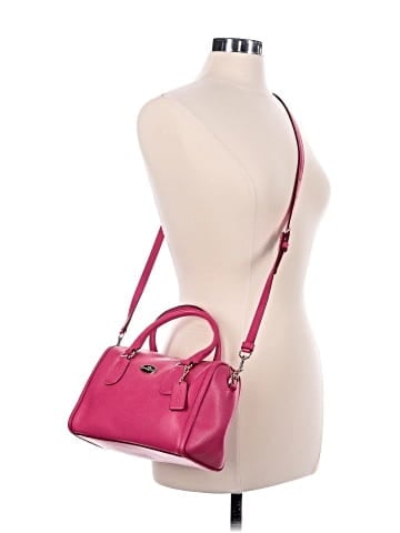 Coach Factory Leather Satchel (view 2)
