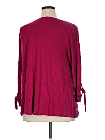 Lane Bryant 3/4 Sleeve T-Shirt (view 2)