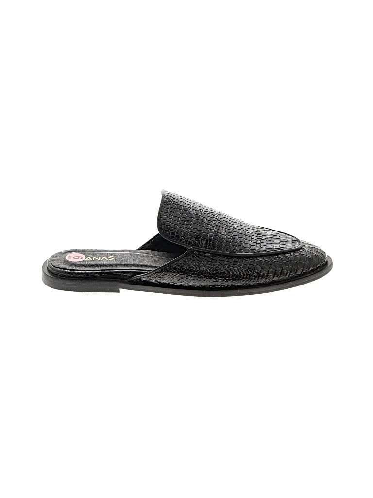 Pre-owned Kaanas Mule/clog In Black
