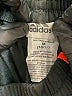 Adidas 100% Polyester Black Track Pants Size M (youth) - photo 3