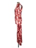 VICI 100% Polyester Print Red Cocktail Dress Size L - photo 5