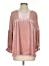 Umgee Pink 3/4 Sleeve Blouse Size S - photo 1