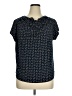 Orvis Blue Short Sleeve Blouse Size XL - photo 1