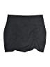 Marika Solid Gray Skort Size L - photo 1