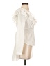 BCBGMAXAZRIA Ivory Long Sleeve Blouse Size XS - photo 4