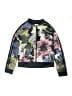 Adidas 100% Polyester Tropical Pink Black Track Jacket Size 14 - photo 1