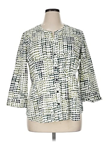 Nic + Zoe 3/4 Sleeve Blouse (view 1)