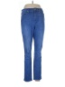 Lilly Pulitzer Chevron-herringbone Blue Jeans Size 10 - photo 1