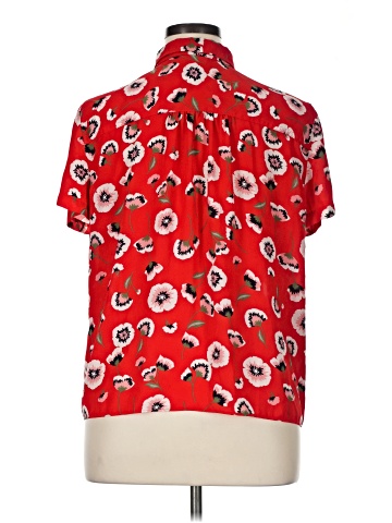 J.Crew Factory Store Short Sleeve Blouse (view 2)