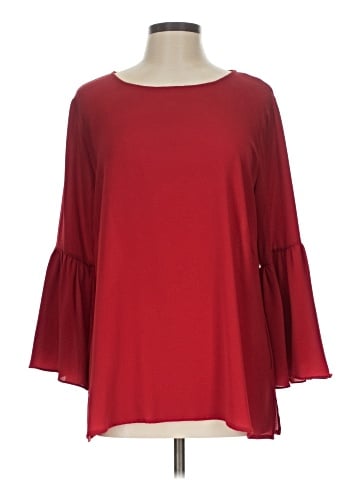 Bobeau 3/4 Sleeve Blouse (view 1)