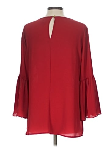 Bobeau 3/4 Sleeve Blouse (view 2)