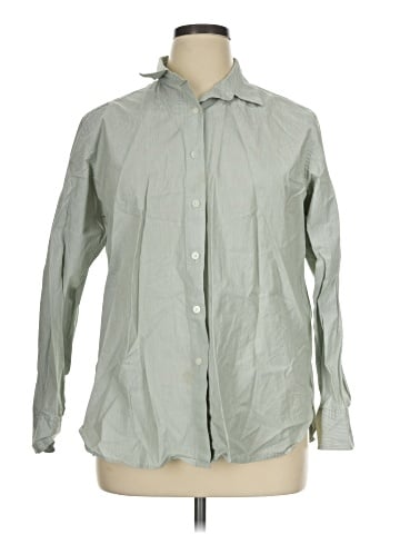 Uniqlo Long Sleeve Button-Down Shirt (view 1)