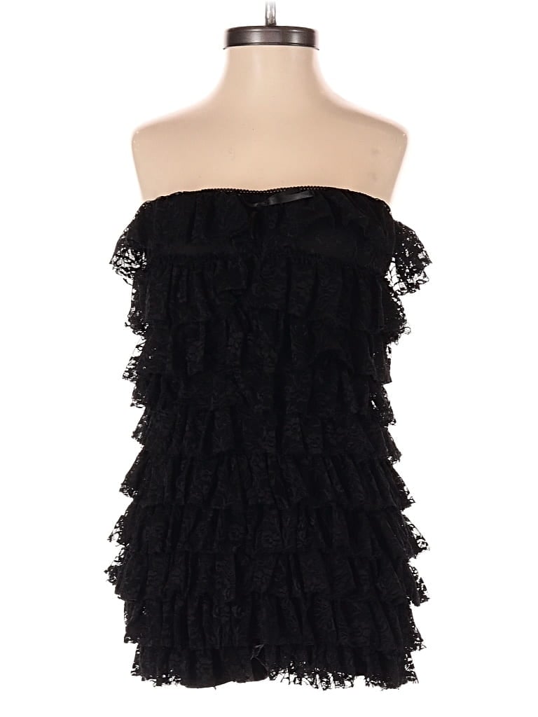 Pre-owned Blanc Romper In Black